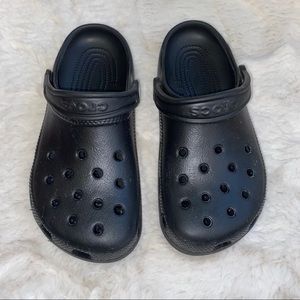 All Black Crocs✨